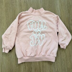 Old Navy Pink Graphic Sweatshirt